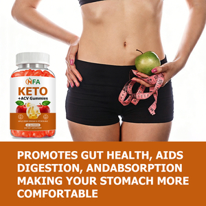 Gummies Keto ACV de Haute Qualité avec Vinaigre de Cidre de Pomme et Vitamine B12 pour la Détoxification et la Gestion du Poids – Complément Alimentaire - Product Image 3