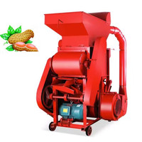 Machine à décortiquer et à égrener les cacahuètes automatique de bonne qualité, petite taille, avec moteur, haute productivité