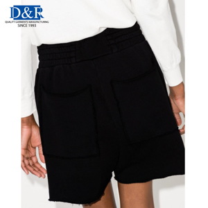 Pantalones Cortos Deportivos Personalizados OEM, Transpirables, Estilo Cargo, Cintura Media, Hasta la Rodilla, 100% Algodón, con Cordón, Ropa Deportiva de Verano, Lona Sólida - Product Image 2