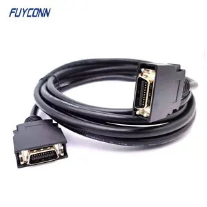 SCSI 20 Pin Servo Connector Welding Cable, SCSI MDR Connector Solder DM20 Male to Male 20pin SCSI Connector Cable Assembly