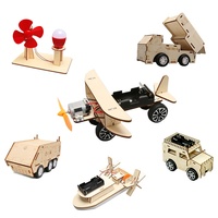 Mini-projets scientifiques STEM, expériences scientifiques artisanales en bois, vente en gros de kits de matériel pour jouets d'enfants