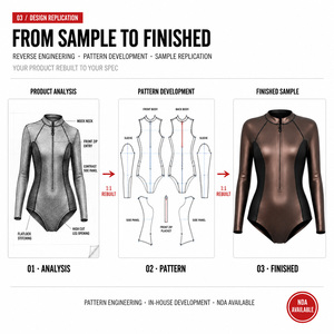 <span class=keywords><strong>Muta</strong></span> da donna personalizzata in neoprene Smoothskin da 2 mm, a manica lunga, con cerniera frontale, intera, <span class=keywords><strong>per</strong></span> acque calde, ideale <span class=keywords><strong>per</strong></span> surf e nuoto - Product Image 3