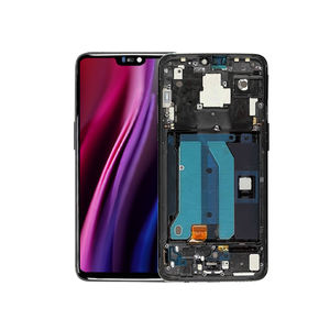จอแสดงผล LCD ชุดประกอบหน้าจอสัมผัส TFT สำหรับ <span class=keywords><strong>Oneplus</strong></span> 1 + <span class=keywords><strong>6</strong></span> <span class=keywords><strong>A6000</strong></span> | 6T A6010กรอบ - Product Image 6