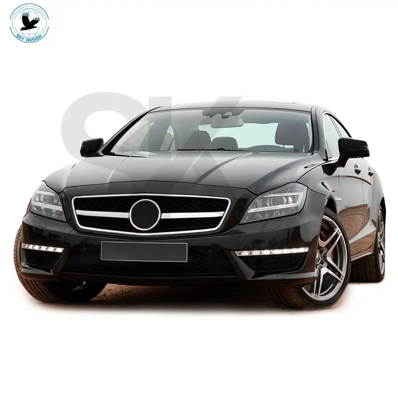 메르세데스 CLS 클래스 W218 CLS300 CLS260 facelift AMG 앞 범퍼 후면 디퓨저 펜더 후드 CLS63 자동차 범퍼 바디 키트