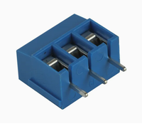 Connecteur de bornier à vis en plastique Xy305 300V 16A 5.0mm pour PCB Degson