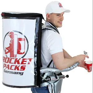 Rocketpacks tragbare rucksack wasser dispenser für 19 Liter Bier Cola Kaffee-anbieter vending verkäufer hawker mobile tragbare