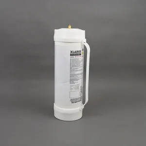 Disposable Whipped Cream Charger 3.3l 2kg Air Co2 O2 Disposable Gas Steel Cylinder