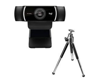 Nouvelle webcam de streaming <span class=keywords><strong>HD</strong></span> <span class=keywords><strong>C922</strong></span> <span class=keywords><strong>PRO</strong></span> 1080P avec appels vidéo, double microphone et support trépied pour le streaming/le gaming et la traduction - Product Image 4