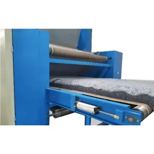 1000kg/h Air laid+thermal bonding technology Nonwoven shoddy felt making machine