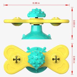 <strong>Cat</strong> Windmill Toy <strong>Funny</strong> Massage Rotatable <strong>Cat</strong> Toys With <strong>Catnip</strong> Ball Teeth Cleaning Pet Products - Product Image 3