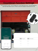 Contrôleur de porte de garage Tuya WIFI USB avec notification en temps réel pour la sécurité, ouvrez la porte d'importe quel endroit, compatible avec Smart Life