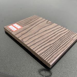 Personnalisation <span class=keywords><strong>de</strong></span> sortie d'usine Finitions en grain <span class=keywords><strong>de</strong></span> <span class=keywords><strong>bois</strong></span> Étanche Extérieur Extérieur Composite <span class=keywords><strong>Bois</strong></span> WPC <span class=keywords><strong>Granules</strong></span> WPC Decking - Product Image 5