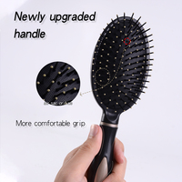 Brosse démêlante professionnelle personnalisée en gros, peigne à queue de rat en plastique, brosse à bords et flacon pulvérisateur pour outils capillaires