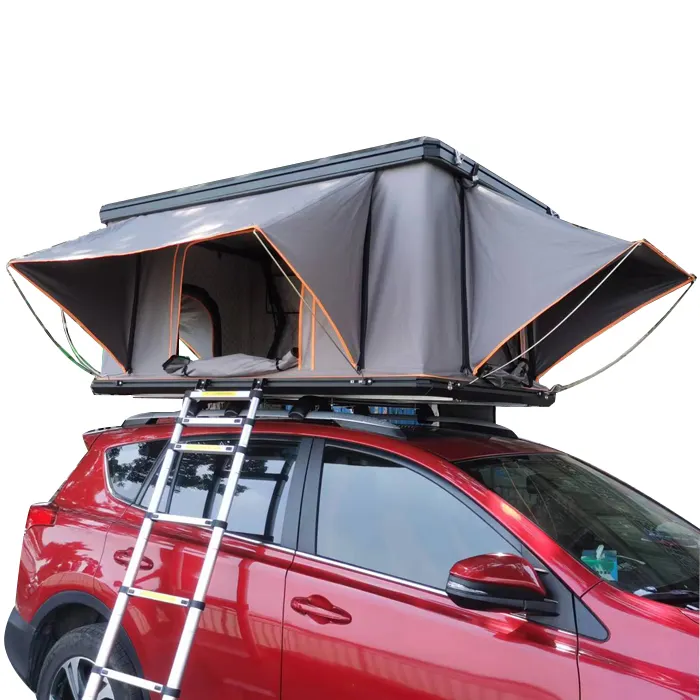 4x4 SUV tenda da tetto universale di alta qualità tende da tetto a guscio rigido per eventi tenda da tetto per auto in alluminio per esterni