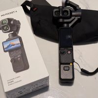 2026 Original Pocket 4 Pro 3 axes 1 pouce CMOS Vidéo 4K Suivi intelligent IA Compatible avec la caméra 5.0