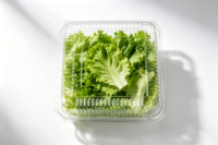 Boîte en plastique jetable multi-usages écologique, emballage en clamshell transparent pour salade, fruits, légumes, aliments