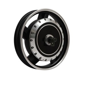QS MOTOR Kit de <span class=keywords><strong>conversion</strong></span> de moteur de moyeu de roue de scooter électrique de vélo électrique de 16 pouces 8000W Vitesse maximale 120 km/h - Product Image 2