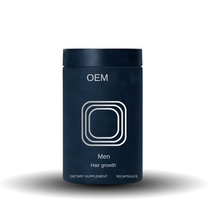 Suplementos para el Crecimiento del Cabello Aura para Hombres, Cápsulas de Extracto de Plantas Naturales, Nutracéuticos para Fortalecer el Cabello, 120 Cápsulas para Adultos - Product Image 1