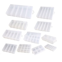 Palmer portable boîte de matériel de pêche mallette de rangement en plastique transparent boîte de leurre pour gabarit leurre cuillère appât crochet accessoires boîte de rangement