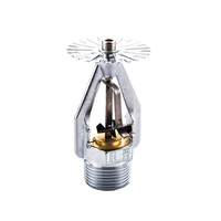 Système automatique de sprinkler vertical en fonte malléable argenté durable fabriqué en Chine, équipement d'extinction d'incendie de haute qualité