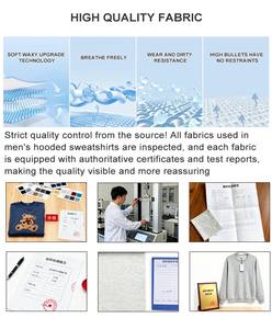 Felpe da uomo girocollo di alta qualità <span class=keywords><strong>felpa</strong></span> invernale <span class=keywords><strong>oversize</strong></span> <span class=keywords><strong>felpa</strong></span> con Logo ricamato in poliestere <span class=keywords><strong>felpa</strong></span> <span class=keywords><strong>rossa</strong></span> - Product Image 3