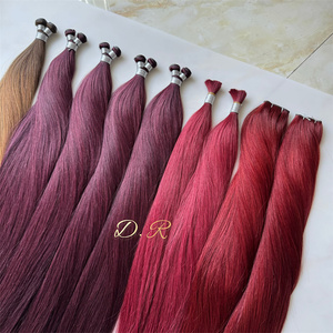 Extension per <span class=keywords><strong>Capelli</strong></span> di Qualità Professionale 2026 - Nuovo Design, <span class=keywords><strong>Capelli</strong></span> Europei Remy con Cuticole Allineate, Morbidi, Tutti i Colori, Genius Weft - Product Image 2
