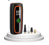 Mini compresseur d'air portable - Compresseur d'air sans fil portatif, pompe à air sans fil légère pour pneus de vélo et ballons