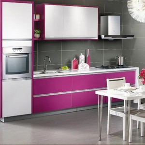 Armoire de cuisine en plastique 	 Armoire de cuisine française 	 <span class=keywords><strong>Film</strong></span> PVC pour armoires de cuisine - Product Image 4