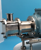 Pompe de transfert de gelée à hautes particules en acier inoxydable Pompe à eau auto-amorçante sanitaire Turbine flexible de qualité alimentaire CE