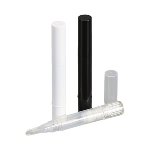 Liquid Lip Gloss Refill Pen 2ml 4ml Plastic Tube Cosmetic Packaging Disposable <b>Makeup</b> <b>Tool</b> Transparent Color - Product Image 3