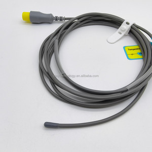 Ponta macia flexível temperatura esofágica sonda sensor <span class=keywords><strong>NTC</strong></span> termistor 2.25K ± 0.1 ° C para monitoramento do quarto YSI 400 compatível - Product Image 5