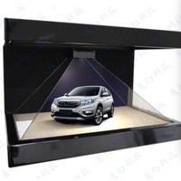 Projecteur holographique 3D Pyramide Affichage holographique 3D Holobox Affichage holographique Vitrine