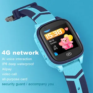 4G Kids Gps Wifi Smartwatch A60 Kinderen Sos Call Lbs Tracker Camera Video Call Kids Gps Smart Horloge