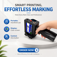 Imprimante portable jet d'encre multifonction pour étiquettes, machines d'emballage, codeur jet d'encre portable pour date, numéro de lot, heure et code de lot