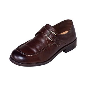 Zapatos de Verano con Estilo Británico, Hechos a Mano, Parte Superior de PU, Cierre con Cordones, Hebilla Ajustable, Punta Abierta, Tacón Bajo, Diseño de Boca Profunda - Product Image 5