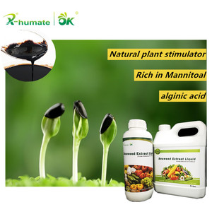 X Humate Certificado Orgánico Precio de Fábrica Líquido Extracto de Algas Marinas Fertilizante - Product Image 6
