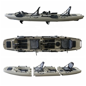 <span class=keywords><strong>Kayak</strong></span> mô-đun Viking 14.5 FT ba đoạn, <span class=keywords><strong>kayak</strong></span> <span class=keywords><strong>2</strong></span> người, tháo rời dễ dàng, hệ thống đẩy chân câu cá, chất liệu HDPE dùng để câu cá - Product Image 2