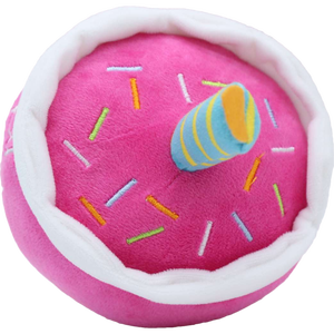 Novo ecológico parody cão brinquedos, animais de estimação, mastigar, brinquedos para todos os cães, idade e tamanhos, feliz aniversário, série, comida - Product Image 5