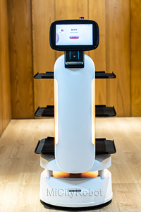 <span class=keywords><strong>Robot</strong></span> de service pour restaurants, cafés, hôtels et commerces : livraison de plats, récupération et recyclage des vaisselles - Product Image 3