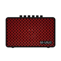 Amplifier Gitar Elektrik Kecil M-VAVE 10W Portabel 9 Timbre untuk Pertunjukan Luar Ruangan