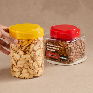 Conteneur en plastique de qualité alimentaire en gros avec couvercle hermétique pour le riz multigrains, les amandes, solution de stockage alimentaire <span class=keywords><strong>à</strong></span> long terme - Product Image 5
