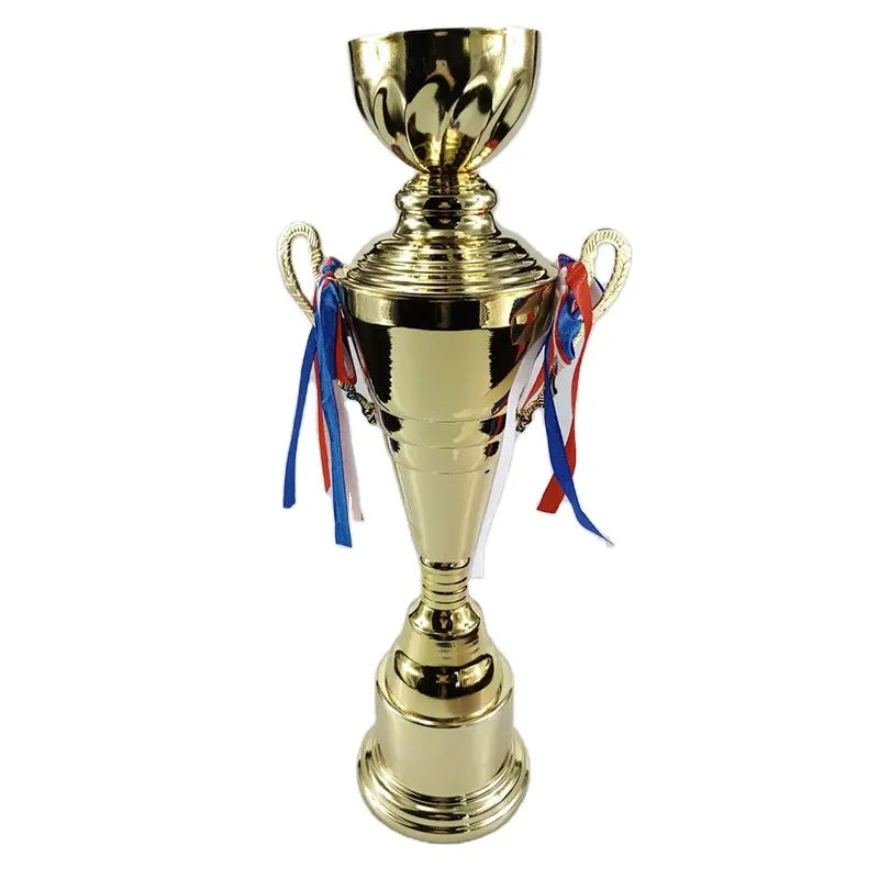 Copa de trofeo deportiva de oro de alto grado de 53cm