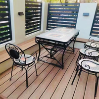 Panneaux muraux en WPC imperméables multi-tailles populaires pour l'extérieur et la maison, panneaux découpables avec solutions de conception personnalisées
