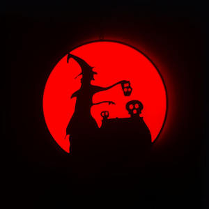 Superventas Halloween al aire libre bruja noche luz cristal colgante fiesta decoración vacaciones espeluznante atmósfera suministros Props - Product Image 5