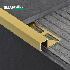 Profilo di rivestimento in piastrelle di alluminio con Design moderno personalizzato per decorazione piastrelle - Product Image 5