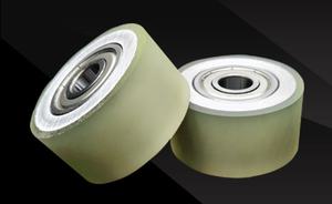 Rodillo de goma de <span class=keywords><strong>contrato</strong></span> de doble eje de poliuretano, tornillo de rodillo Antiestático de <span class=keywords><strong>alta</strong></span> temperatura, se puede personalizar, rodillo de goma - Product Image 3