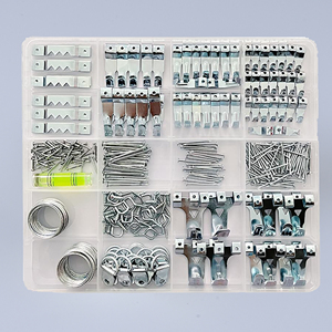 Kit de crochets noirs Shanfeng pour accrocher les tableaux, crochets pour tableaux, accroche-tableaux - Product Image 1