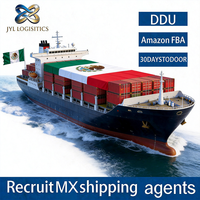 Transporte Marítimo de Mercancías a México, Agente de Envío Puerta a Puerta, Transitario FBA, Servicio de Logística, Entrega, Exportación, Consolidación