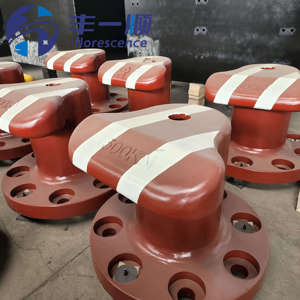 Bollard marin 150, bollard d'amarrage pour <span class=keywords><strong>quai</strong></span> maritime, acier moulé/fer moulé, surface peinte à l'époxy, garantie <span class=keywords><strong>24</strong></span> mois, norme ISO - Product Image 2