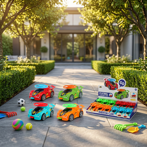 Voiture télécommandée électrique en plastique en forme de soucoupe volante pour enfants débutants - Jouet de course extérieur avec 4 couleurs - Product Image 4